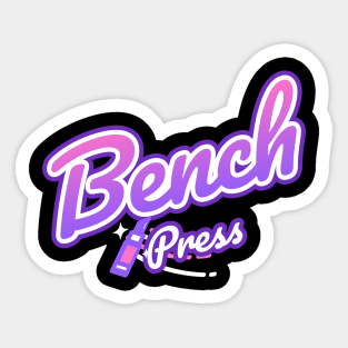 BENCH PRESS BARBIE Sticker